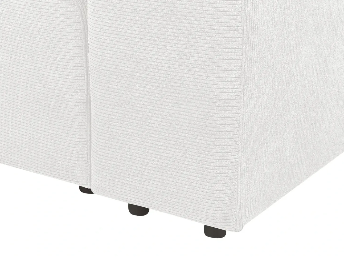 Outlet Sofa modułowa dla 3 osób FALSTERBO Złamana biel Sztruks Wszystkie Sofy|Kolekcje Sof