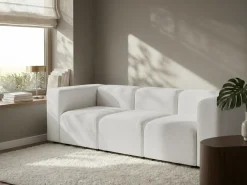 Outlet Sofa modułowa dla 3 osób FALSTERBO Złamana biel Sztruks Wszystkie Sofy|Kolekcje Sof