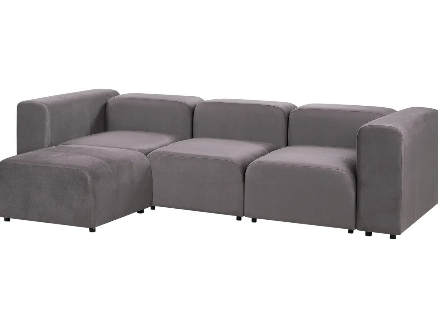 Sofa modułowa dla 3 osób FALSTERBO Ciemno Welur z otomaną Wszystkie Sofy|Kolekcje Sof
