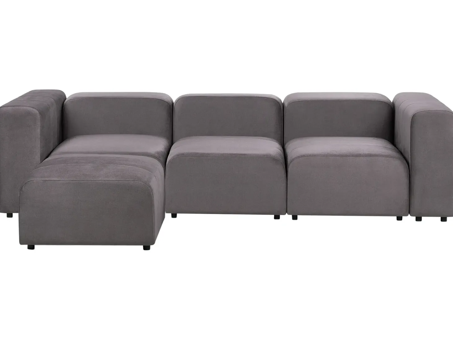 Sofa modułowa dla 3 osób FALSTERBO Ciemno Welur z otomaną Wszystkie Sofy|Kolekcje Sof