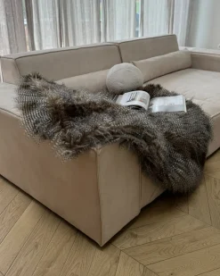 New Sofa modułowa dla 2 osób HELLNAR Jasno Welur Wszystkie Sofy|Sofy Dwuosobowe