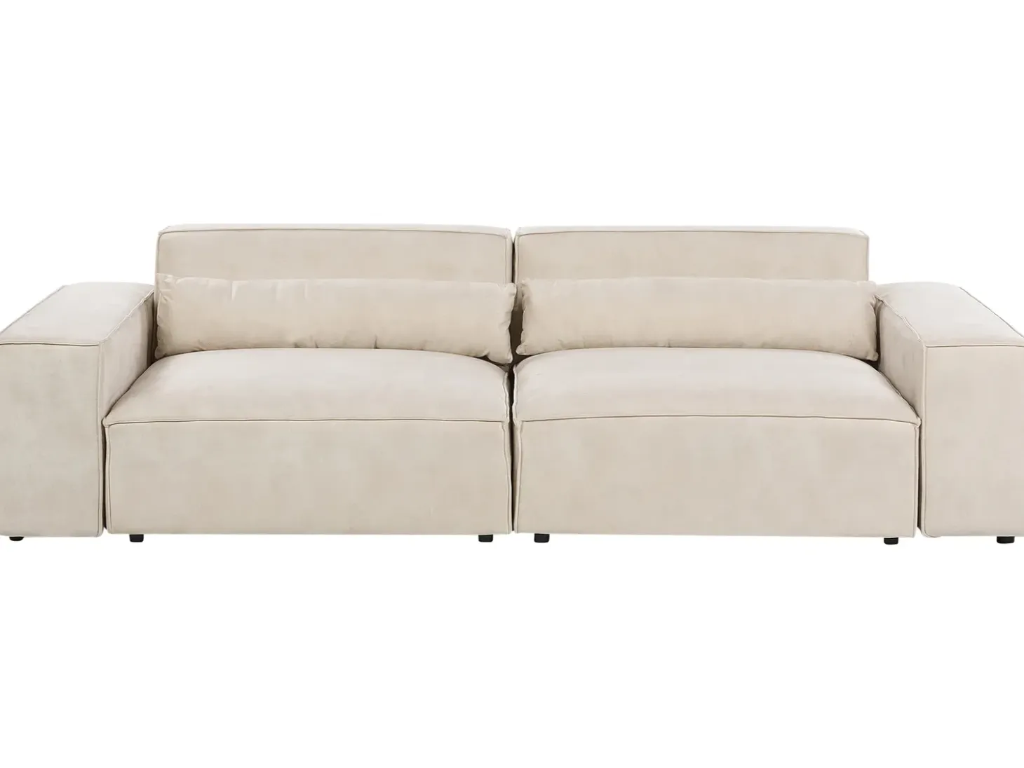 New Sofa modułowa dla 2 osób HELLNAR Jasno Welur Wszystkie Sofy|Sofy Dwuosobowe