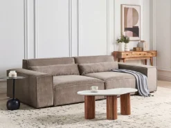 Discount Sofa modułowa dla 2 osób HELLNAR Jasno Wszystkie Sofy|Sofy Dwuosobowe
