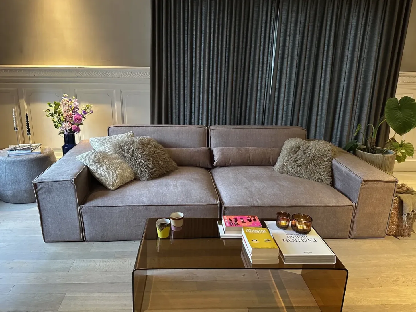 Discount Sofa modułowa dla 2 osób HELLNAR Jasno Wszystkie Sofy|Sofy Dwuosobowe