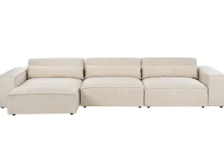 Sale Sofa modułowa dla HELLNAR Jasno Welur z otomaną Wszystkie Sofy|Kolekcje Sof