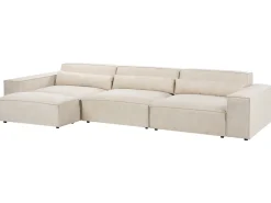 Sale Sofa modułowa dla HELLNAR Jasno Welur z otomaną Wszystkie Sofy|Kolekcje Sof