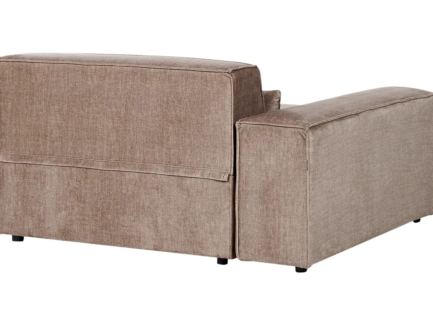Sofa modułowa dla 3 osób HELLNAR Jasnobrązowy z otomaną