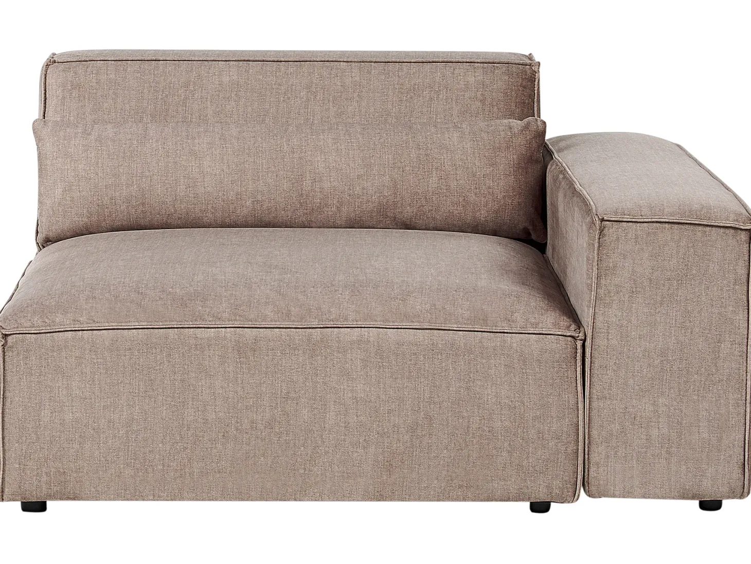 Sofa modułowa dla 3 osób HELLNAR Jasnobrązowy z otomaną