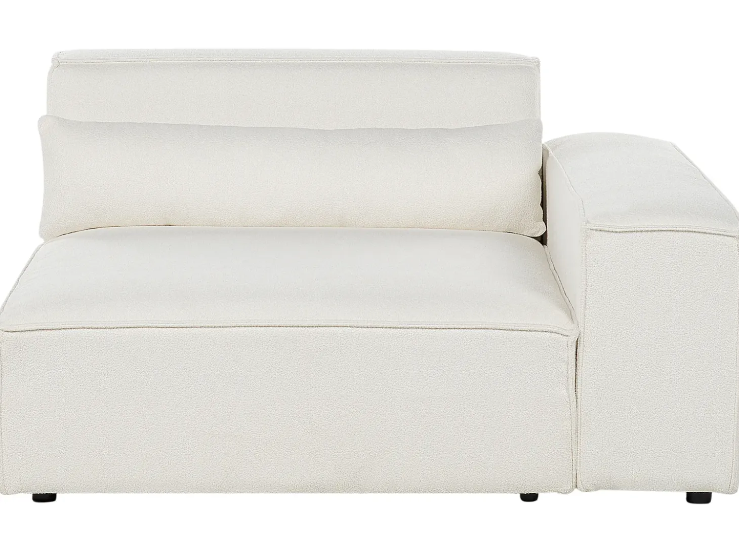 Clearance Sofa modułowa dla 2 osób HELLNAR Złamana biel Boucle Wszystkie Sofy|Sofy Dwuosobowe