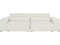 Clearance Sofa modułowa dla 2 osób HELLNAR Złamana biel Boucle Wszystkie Sofy|Sofy Dwuosobowe