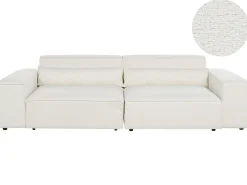 Clearance Sofa modułowa dla 2 osób HELLNAR Złamana biel Boucle Wszystkie Sofy|Sofy Dwuosobowe