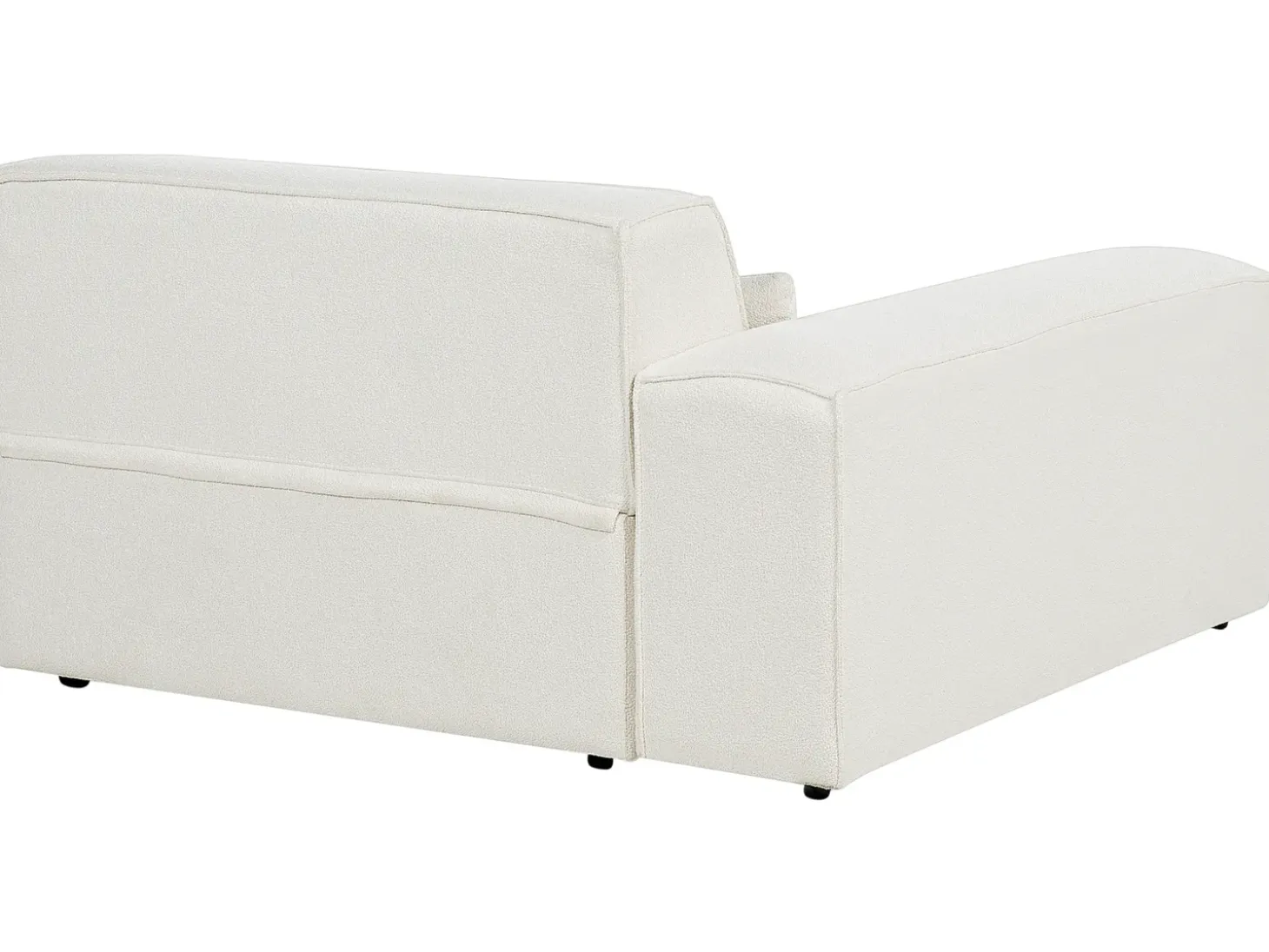 Clearance Sofa modułowa dla 2 osób HELLNAR Złamana biel Boucle Wszystkie Sofy|Sofy Dwuosobowe