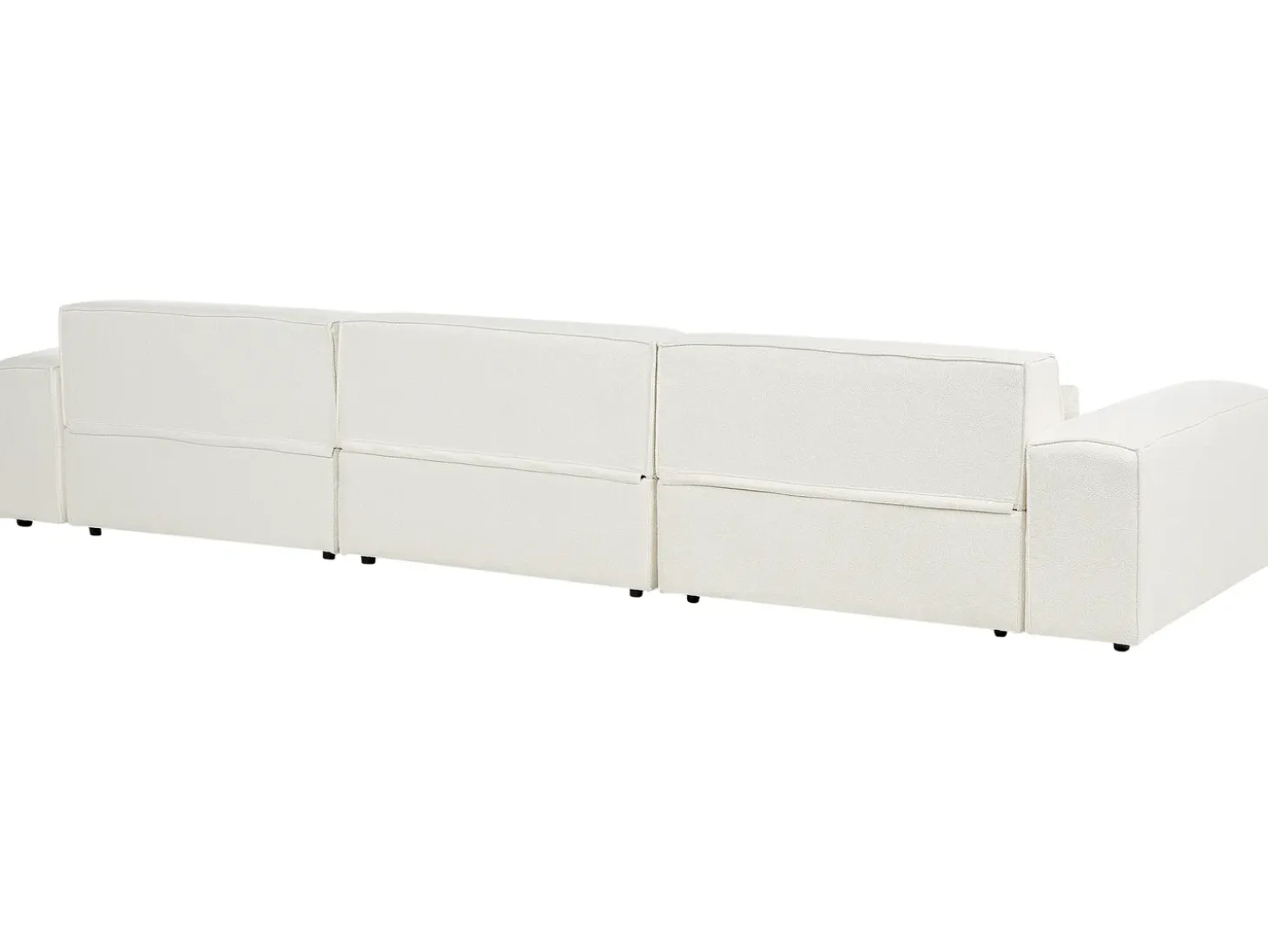 Discount Sofa modułowa dla 3 osób HELLNAR Złamana biel Boucle Wszystkie Sofy|Kolekcje Sof