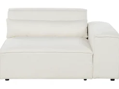 Sofa modułowa dla 3 osób HELLNAR Złamana biel Boucle z otomaną