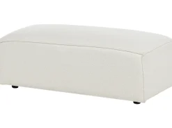 Sofa modułowa dla 3 osób HELLNAR Złamana biel Boucle z otomaną