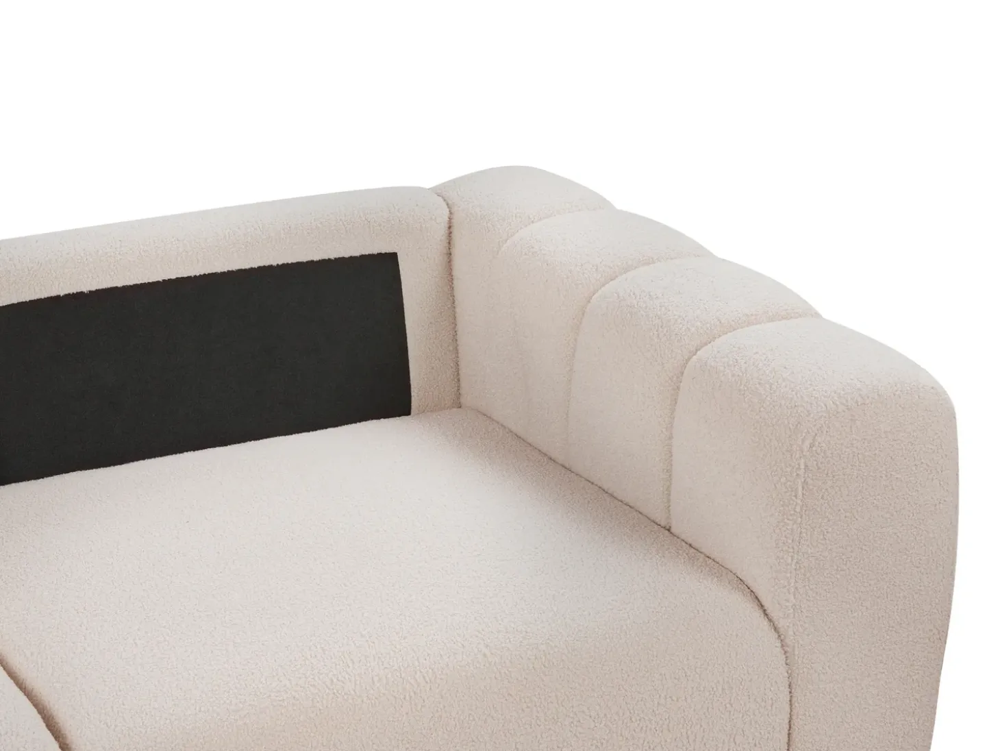 Discount Sofa modułowa dla 2 osób KIVVIK Boucle Wszystkie Sofy|Sofy Dwuosobowe
