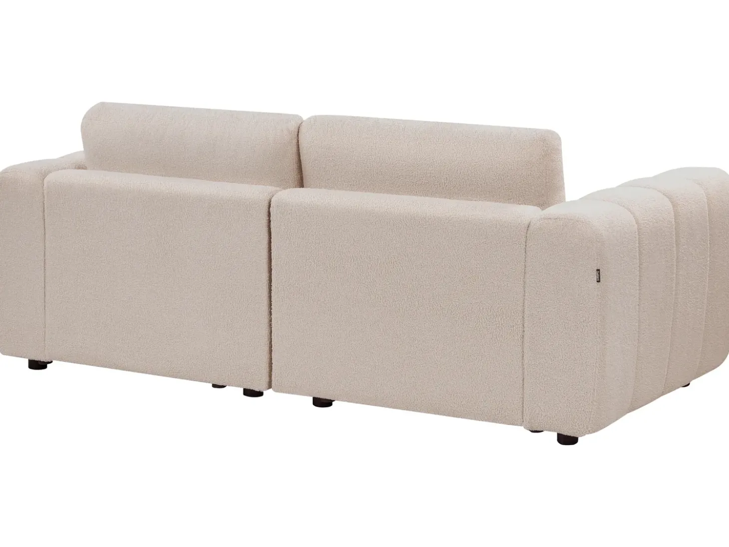 Discount Sofa modułowa dla 2 osób KIVVIK Boucle Wszystkie Sofy|Sofy Dwuosobowe