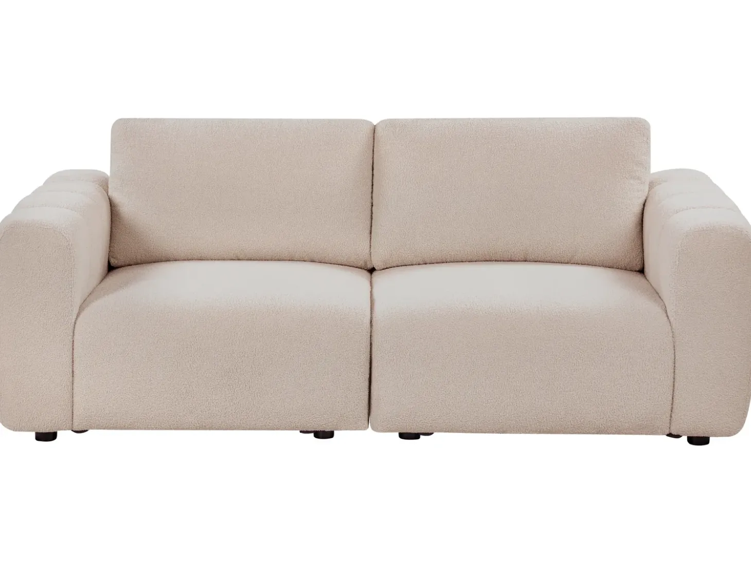 Discount Sofa modułowa dla 2 osób KIVVIK Boucle Wszystkie Sofy|Sofy Dwuosobowe
