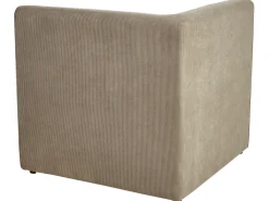 Online Sofa modułowa dla 2 osób LEMVIG Beżowoszary Sztruks Wszystkie Sofy|Sofy Dwuosobowe