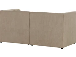 Online Sofa modułowa dla 2 osób LEMVIG Beżowoszary Sztruks Wszystkie Sofy|Sofy Dwuosobowe