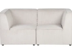 Sofa modułowa dla 2 osób LEMVIG Sztruks Wszystkie Sofy|Sofy Dwuosobowe