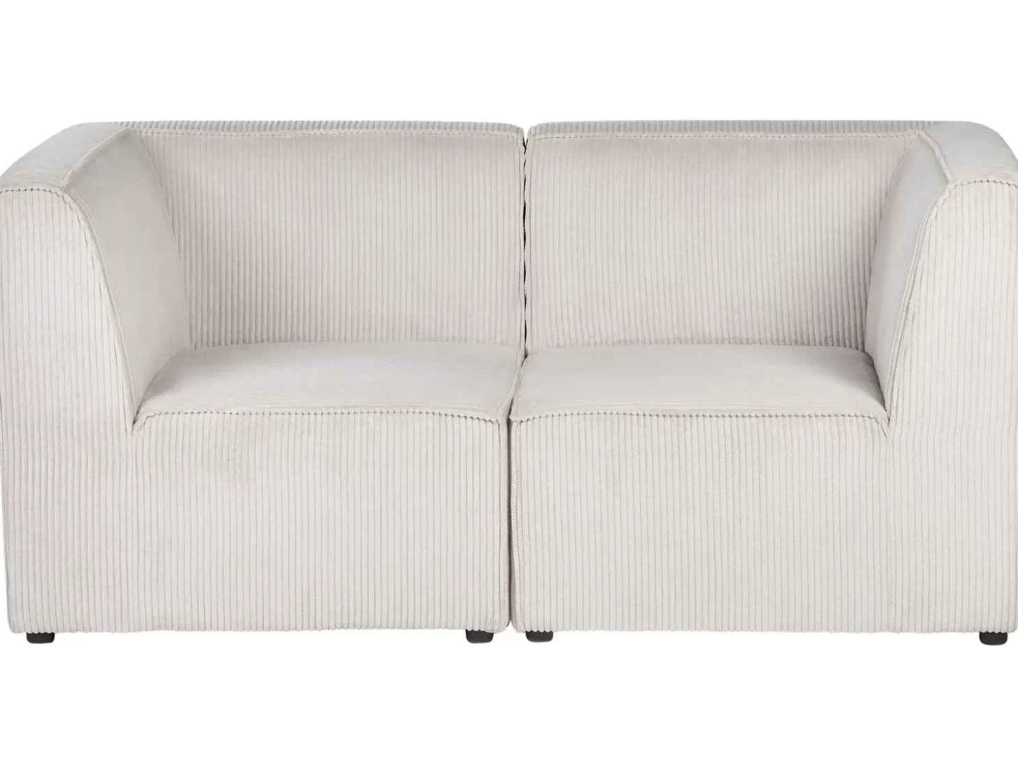 Sofa modułowa dla 2 osób LEMVIG Sztruks Wszystkie Sofy|Sofy Dwuosobowe