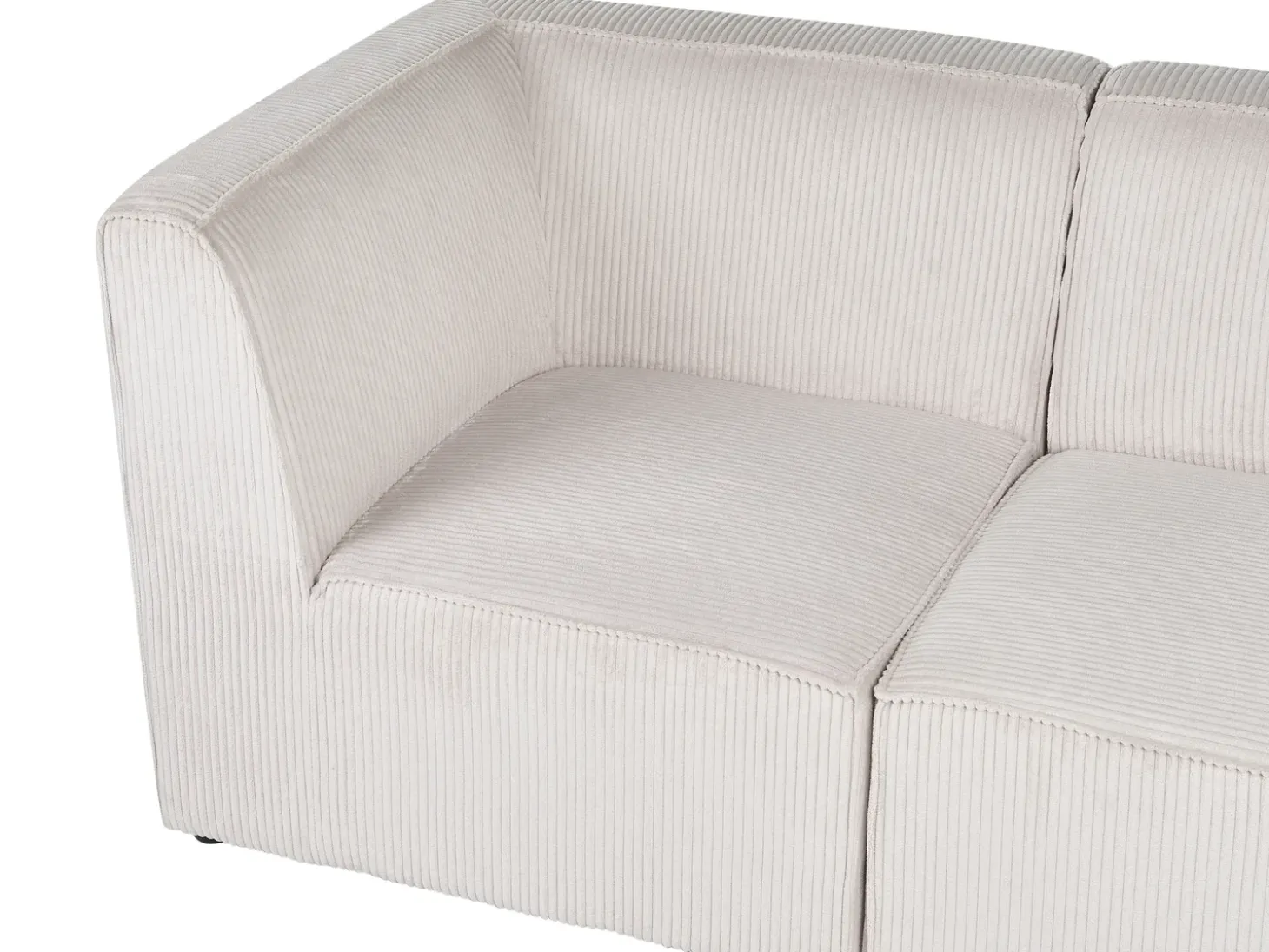 Sofa modułowa dla 2 osób LEMVIG Sztruks Wszystkie Sofy|Sofy Dwuosobowe