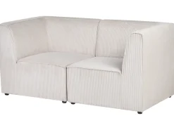 Sofa modułowa dla 2 osób LEMVIG Sztruks Wszystkie Sofy|Sofy Dwuosobowe