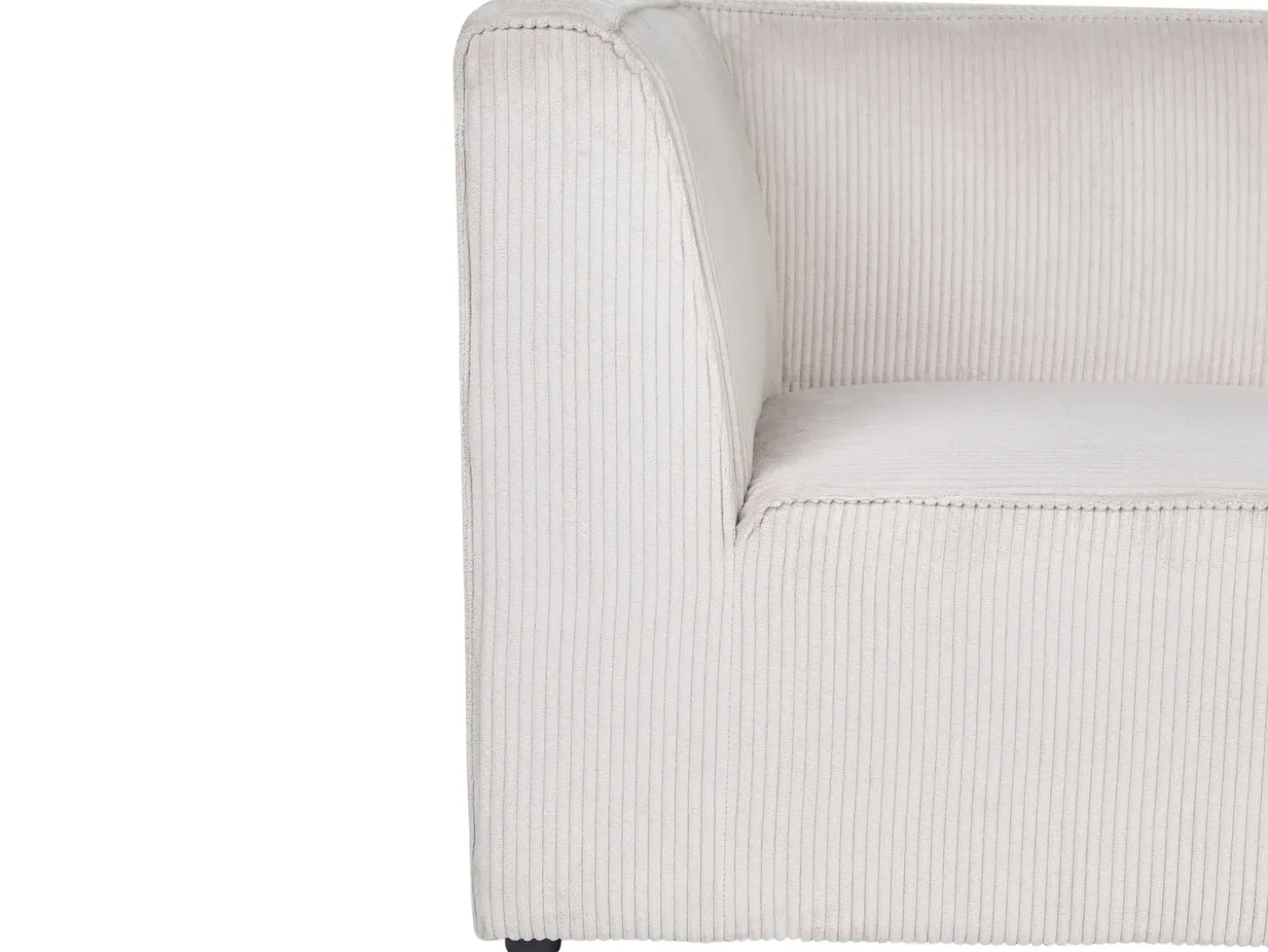 Sofa modułowa dla 2 osób LEMVIG Sztruks Wszystkie Sofy|Sofy Dwuosobowe
