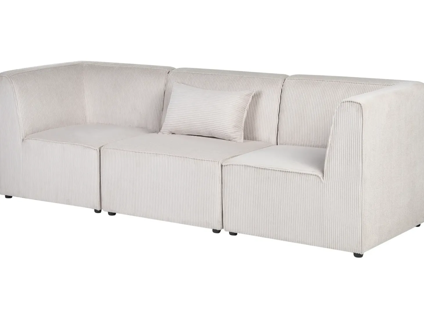 Outlet Sofa modułowa dla 3 osób LEMVIG Sztruks Wszystkie Sofy|Kolekcje Sof