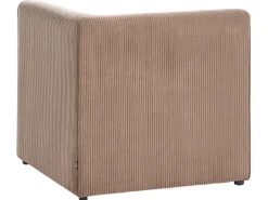 Online Sofa modułowa dla 2 osób LEMVIG Piaskowy Sztruks Wszystkie Sofy|Sofy Dwuosobowe