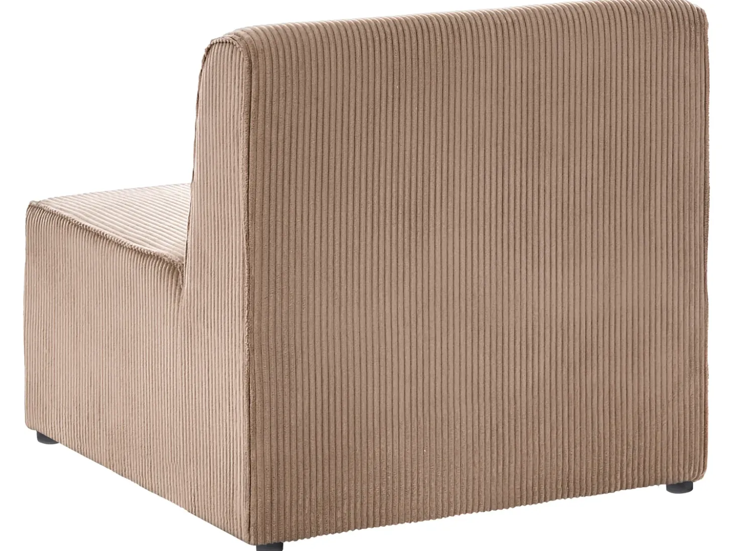 Clearance Sofa modułowa dla 3 osób LEMVIG Piaskowy Sztruks Wszystkie Sofy|Kolekcje Sof