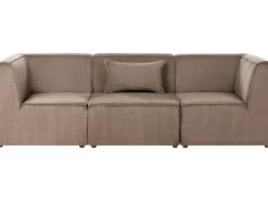 Clearance Sofa modułowa dla 3 osób LEMVIG Piaskowy Sztruks Wszystkie Sofy|Kolekcje Sof