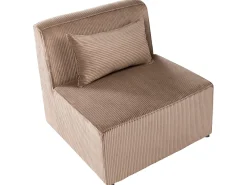 Clearance Sofa modułowa dla 3 osób LEMVIG Piaskowy Sztruks Wszystkie Sofy|Kolekcje Sof