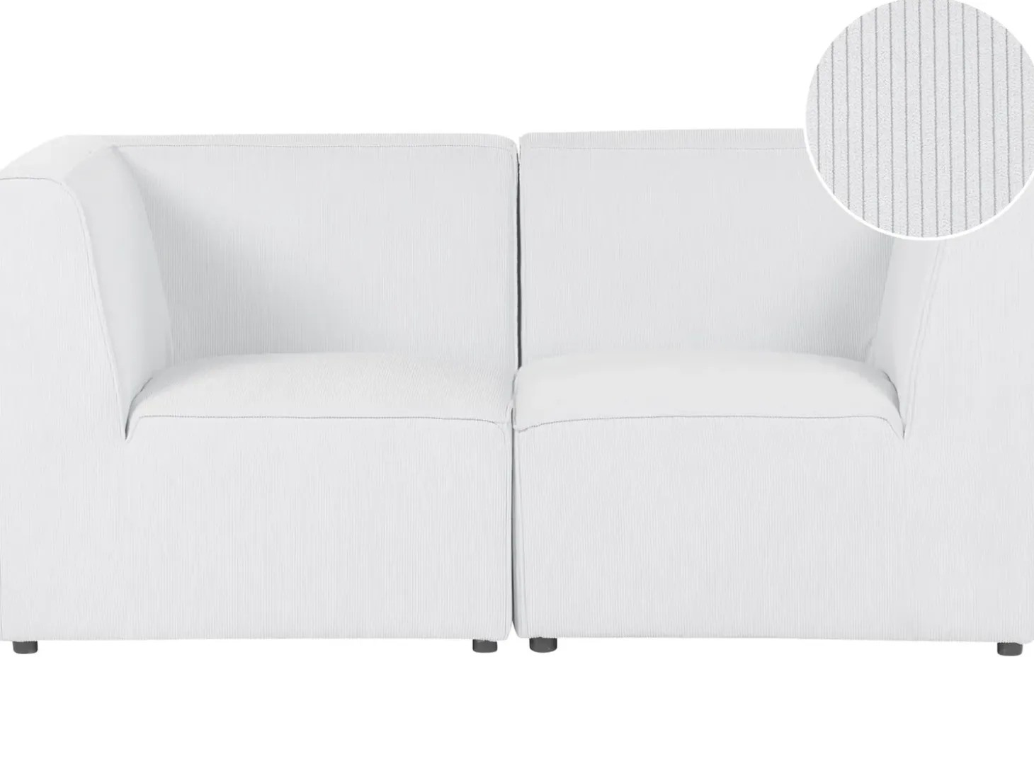 Best Sofa modułowa dla LEMVIG Złamana biel Sztruks Wszystkie Sofy|Sofy Dwuosobowe
