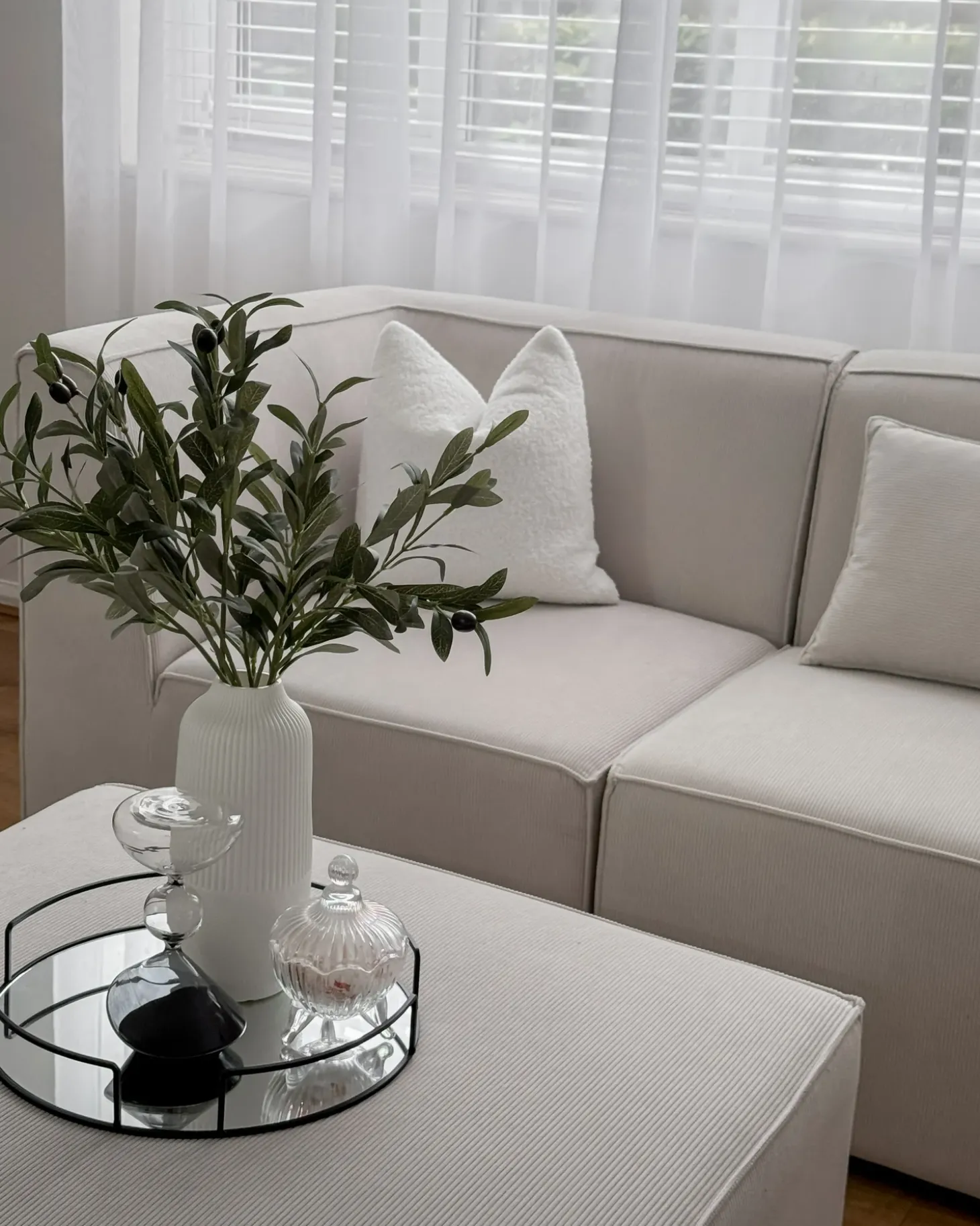 Best Sofa modułowa dla LEMVIG Złamana biel Sztruks Wszystkie Sofy|Sofy Dwuosobowe