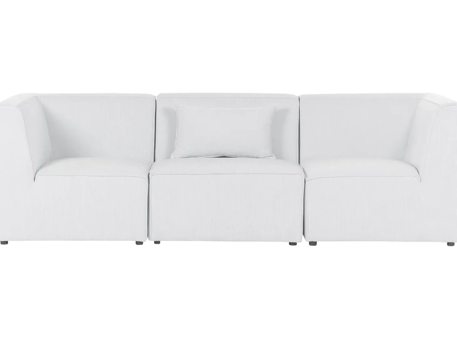 Discount Sofa modułowa dla LEMVIG Złamana biel Sztruks Wszystkie Sofy|Kolekcje Sof