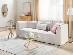 Discount Sofa modułowa dla LEMVIG Złamana biel Sztruks Wszystkie Sofy|Kolekcje Sof