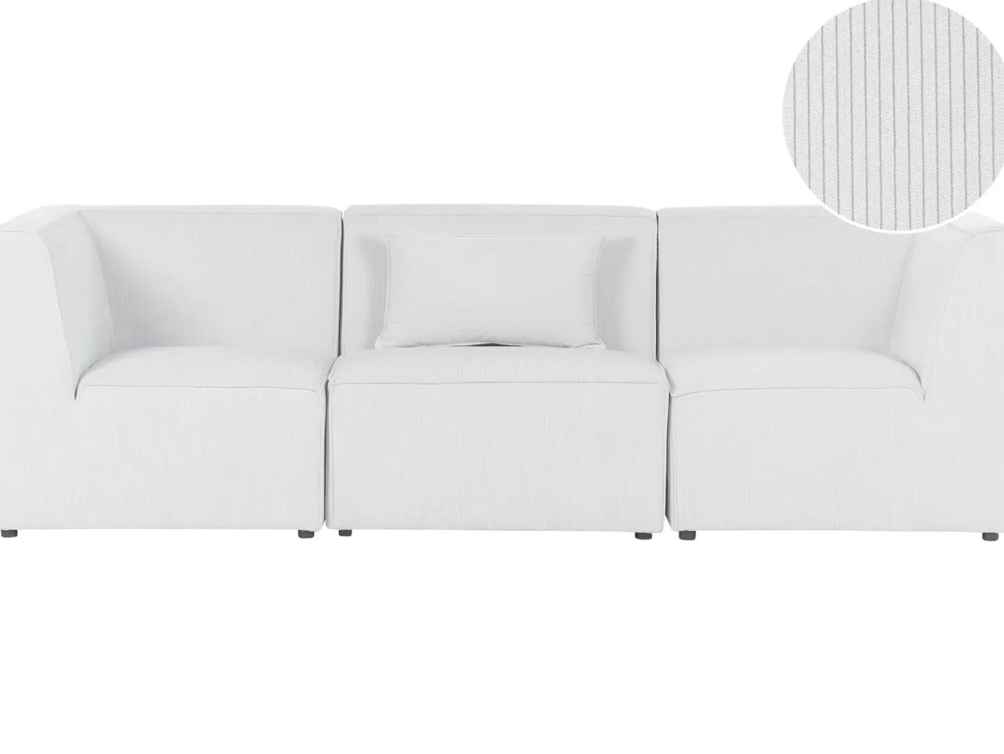 Discount Sofa modułowa dla LEMVIG Złamana biel Sztruks Wszystkie Sofy|Kolekcje Sof