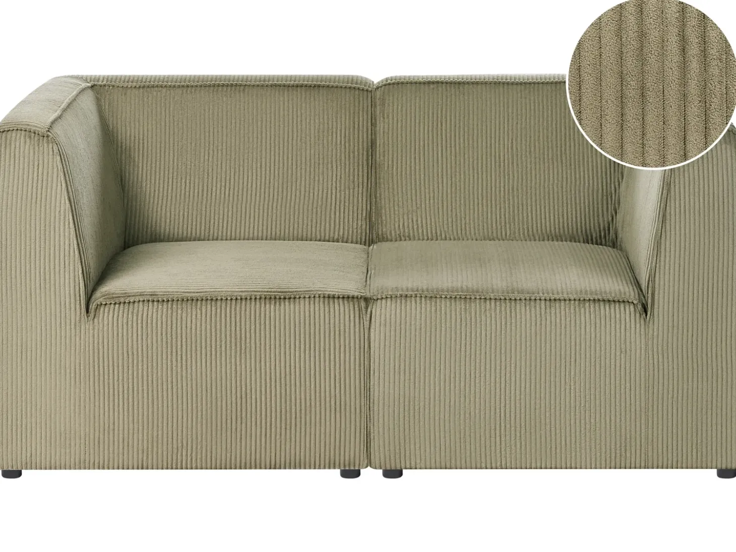 Best Sofa modułowa dla 2 osób LEMVIG Sztruks Wszystkie Sofy|Sofy Dwuosobowe