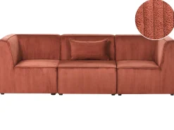 Outlet Sofa modułowa dla 3 osób LEMVIG Złoty brąz Sztruks Wszystkie Sofy|Kolekcje Sof
