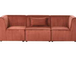 Outlet Sofa modułowa dla 3 osób LEMVIG Złoty brąz Sztruks Wszystkie Sofy|Kolekcje Sof