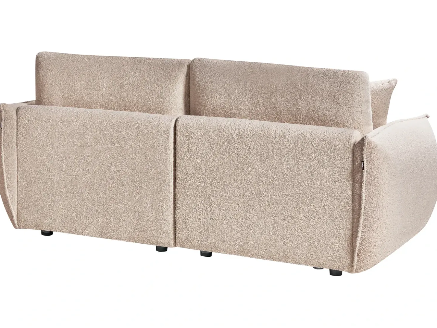 Sale Sofa modułowa dla 2 osób MESNALI Beżowy Boucle Wszystkie Sofy|Sofy Dwuosobowe