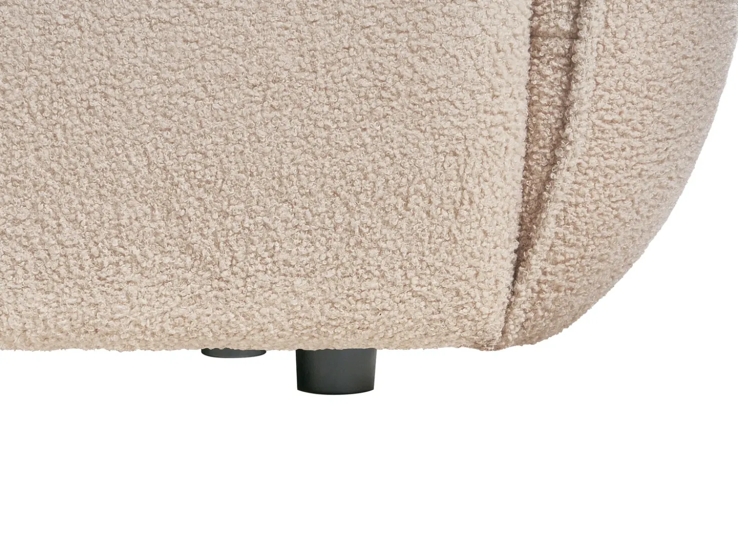 Sale Sofa modułowa dla 2 osób MESNALI Beżowy Boucle Wszystkie Sofy|Sofy Dwuosobowe