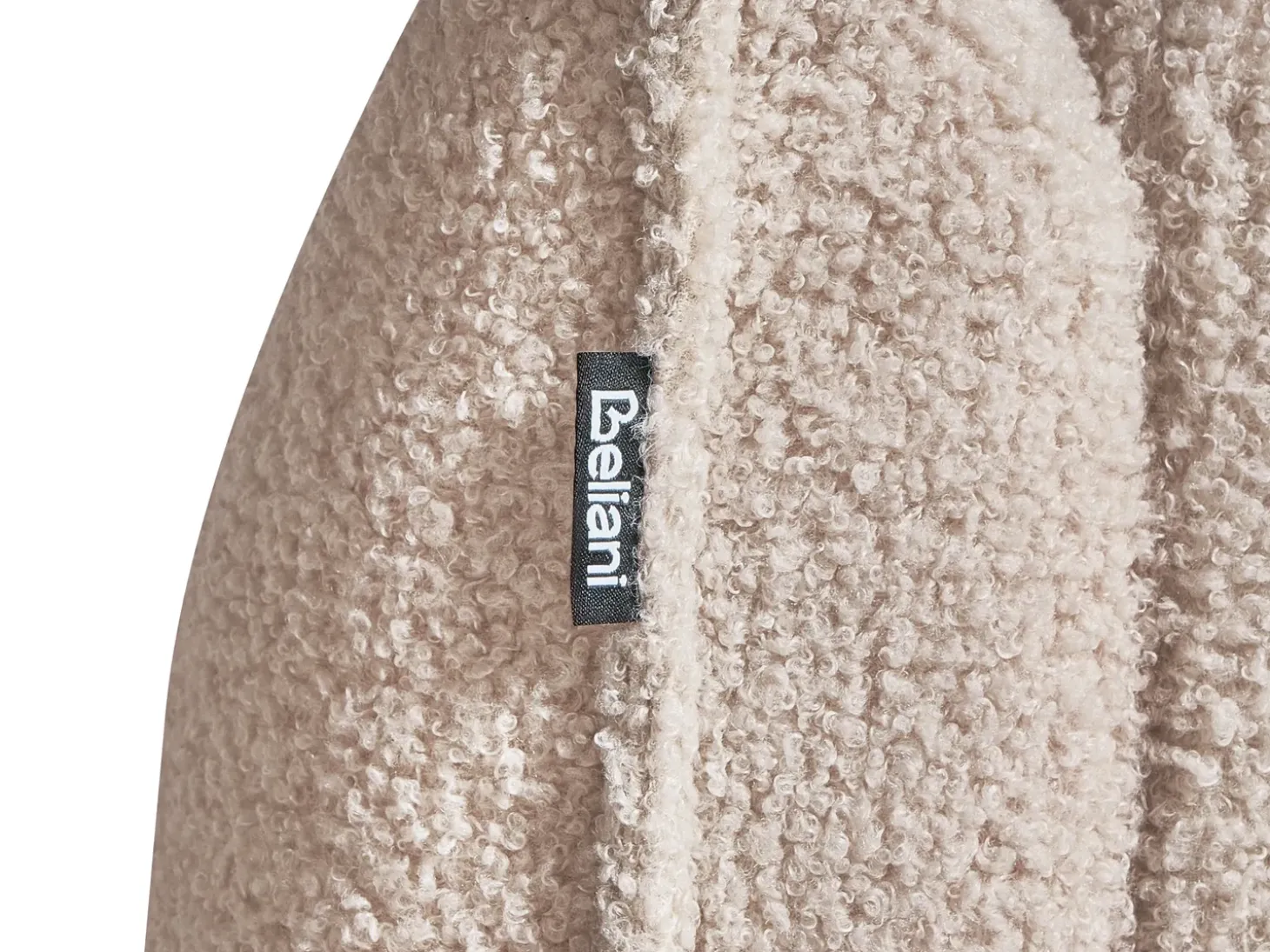Sale Sofa modułowa dla 2 osób MESNALI Beżowy Boucle Wszystkie Sofy|Sofy Dwuosobowe