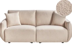 Sale Sofa modułowa dla 2 osób MESNALI Beżowy Boucle Wszystkie Sofy|Sofy Dwuosobowe