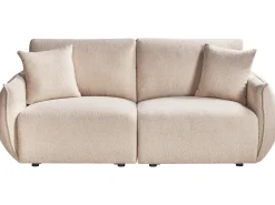 Sale Sofa modułowa dla 2 osób MESNALI Beżowy Boucle Wszystkie Sofy|Sofy Dwuosobowe