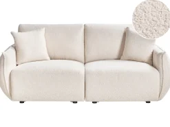 Hot Sofa modułowa dla 2 osób MESNALI Złamana biel Boucle Wszystkie Sofy|Sofy Dwuosobowe