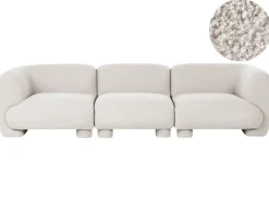 Sofa modułowa dla 3 osób MJALBI Złamana biel Boucle Wszystkie Sofy|Kolekcje Sof