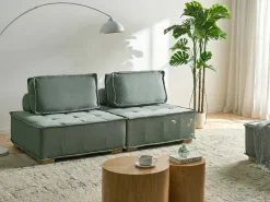 Hot Sofa modułowa dla 2 osób TIBRO Jasnozielony Wszystkie Sofy|Sofy Dwuosobowe